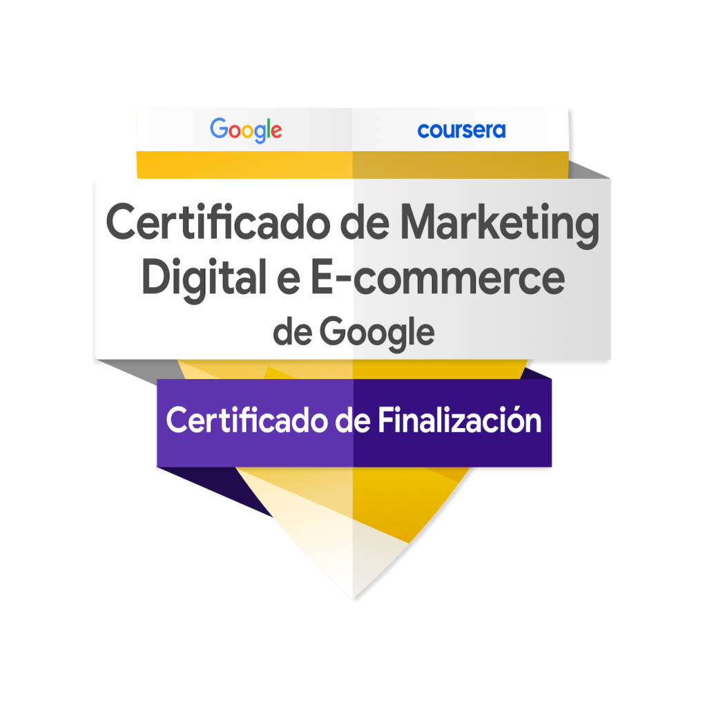 Certificación Marketing digital